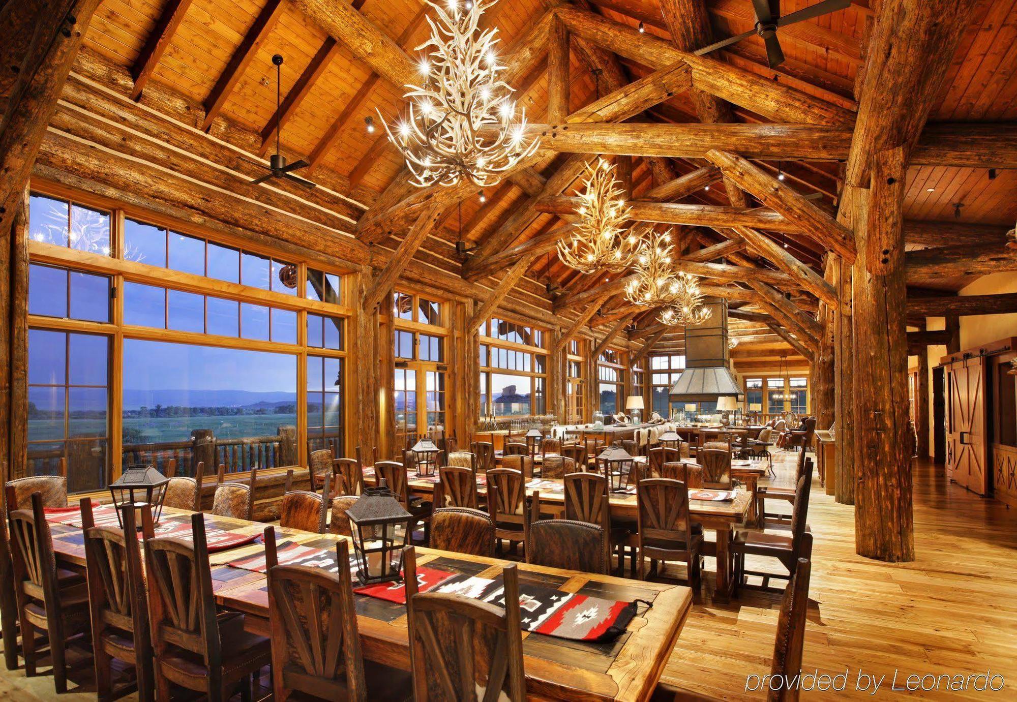 The Lodge & Spa At Brush Creek Ranch Saratoga Restauracja zdjęcie
